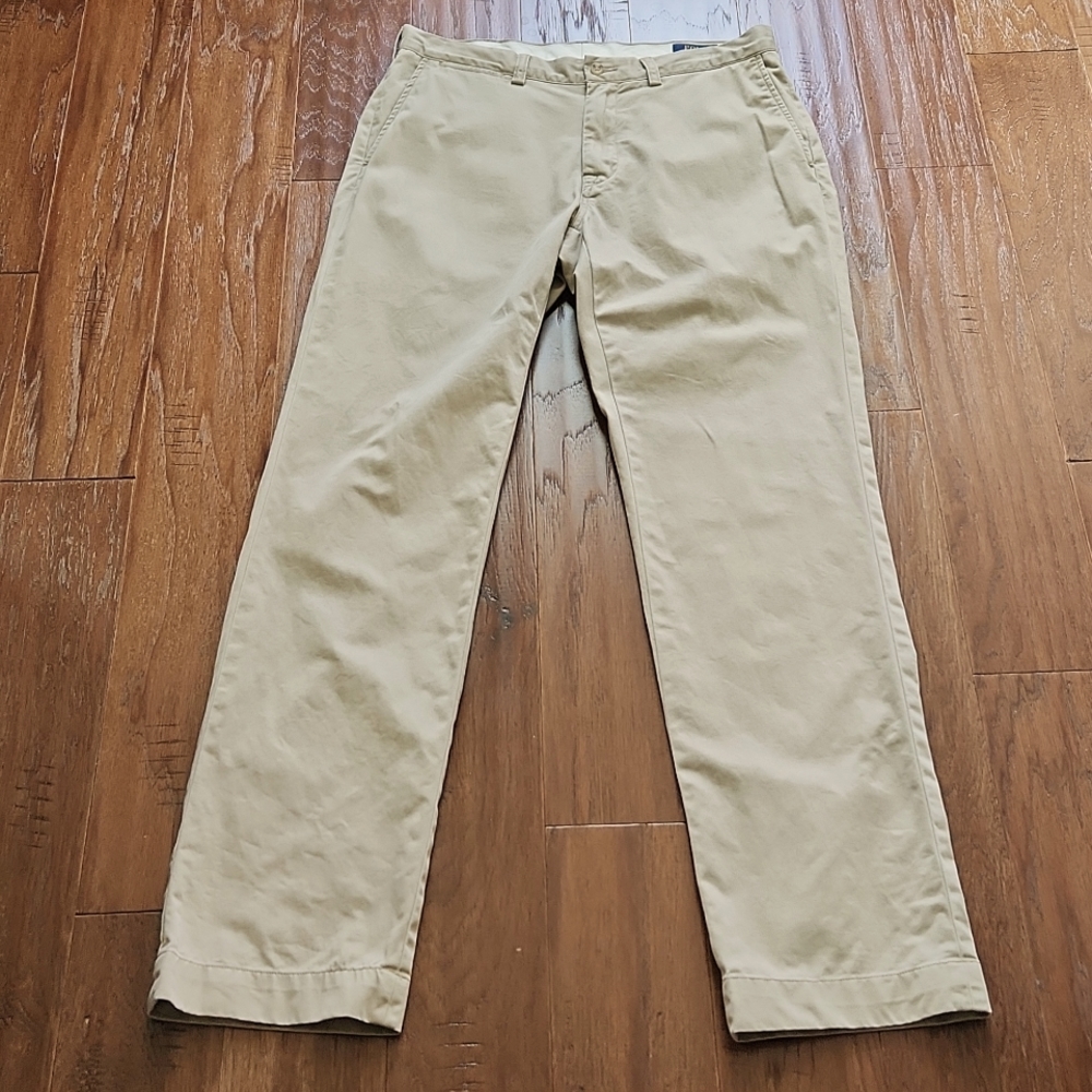 Polo by Ralph Lauren flat front khakis